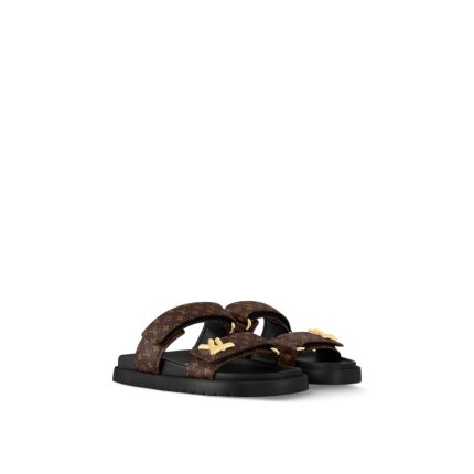 LV Sunset Flat Comfort Mule