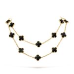 Vintage Alhambra long necklace, 20 motifs