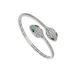 Serpenti Seduttori gilded snake bracelet