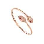 Serpenti Seduttori gilded snake bracelet