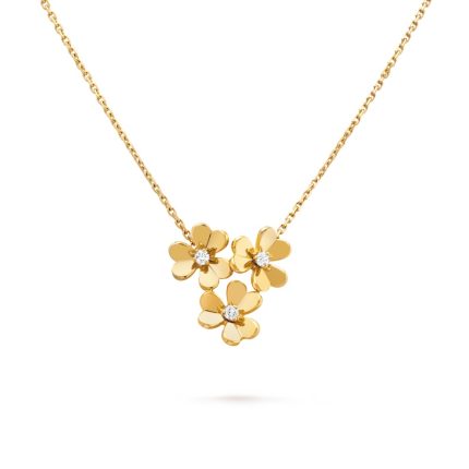 Frivole pendant, 3 flowers, mini model