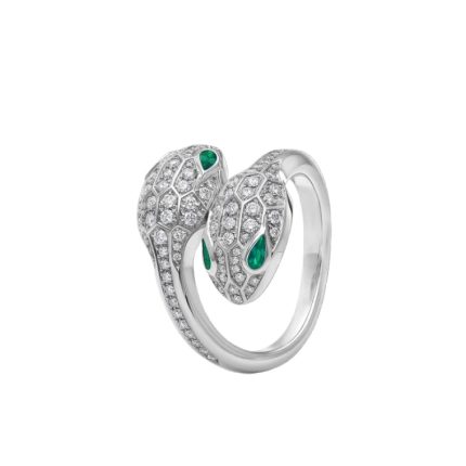 Serpenti Seduttori gilded snake ring