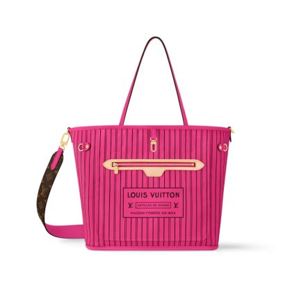 Louis Vuitton Neverfull Bandouliere Inside Out MM M12707