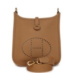Hermes Evelyne TPM Biscuit Clemence Gold Hardware