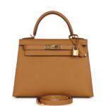 Hermes Kelly Sellier 28 Sesame Epsom Gold Hardware