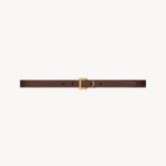 cassandre thin belt in smooth leather