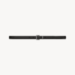 cassandre thin belt in smooth leather