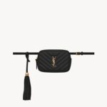 lou belt bag in quilted leather