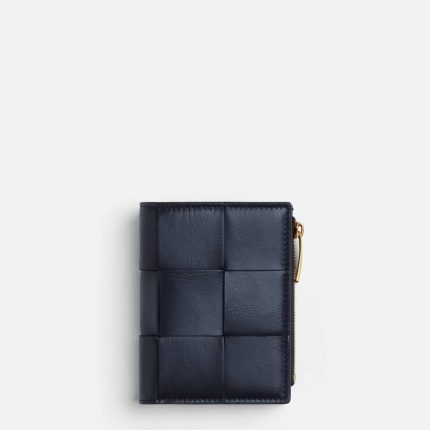 Small Cassette Bi-Fold Zip Wallet