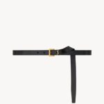 cassandre thin belt in vegetable-tanned leather