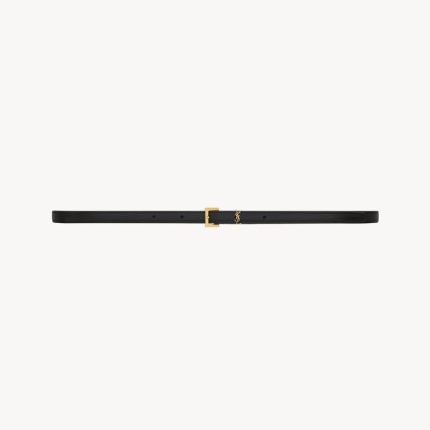 cassandre extra thin belt in smooth leather