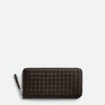 Intrecciato Piccolo Zip Around Wallet