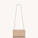 YSL Kate Medium in Grain De Poudre Embossed Leather