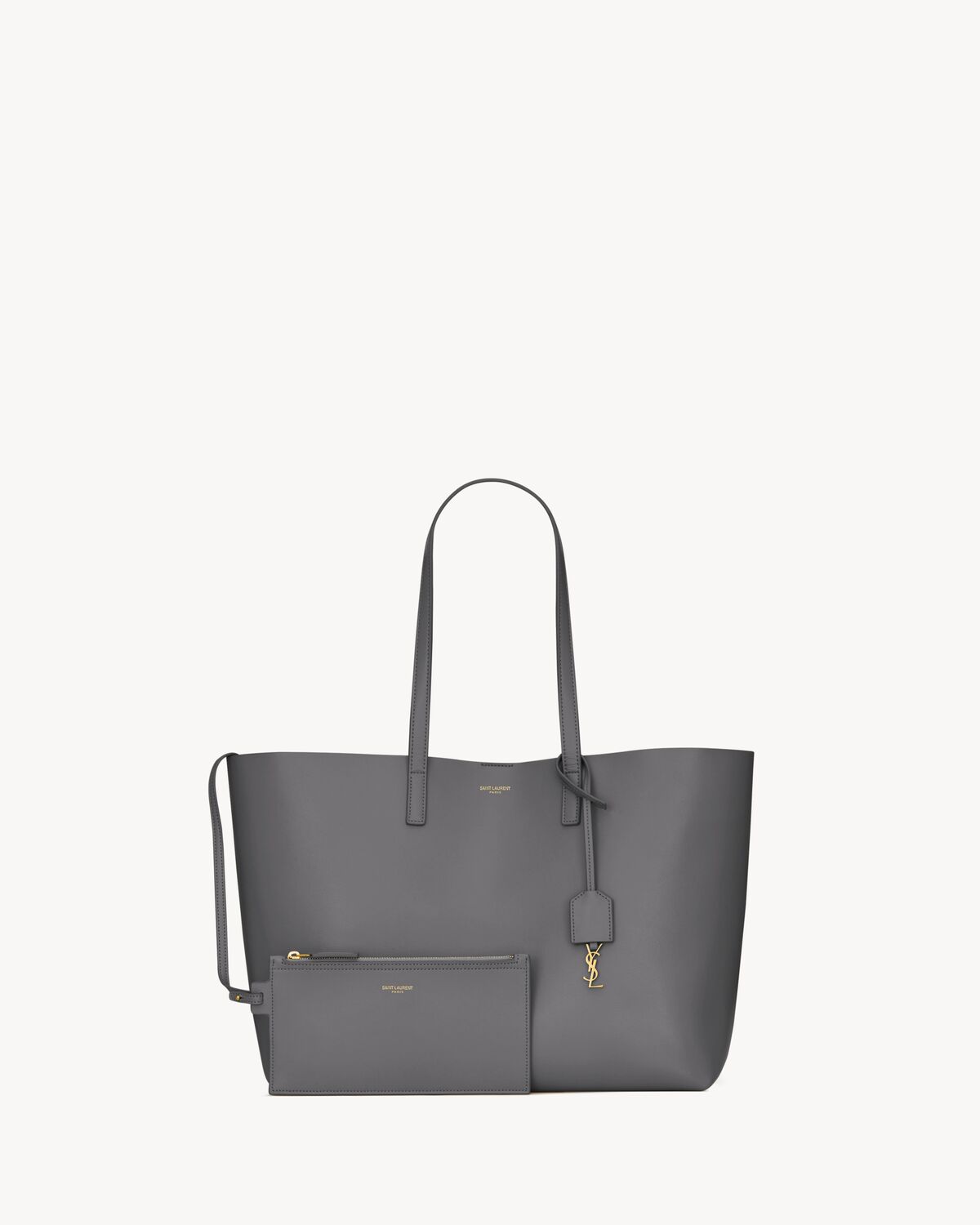 YSL Shopping Saint Laurent Leather - Image 2