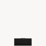 YSL Midnight Small Clutch In Smooth Leather
