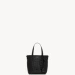 YSL Mini Toy Shopping Saint Laurent in Crocodile-Embossed Leather
