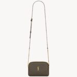 YSL Gaby Zipped Pouch in Quilted Lambskin