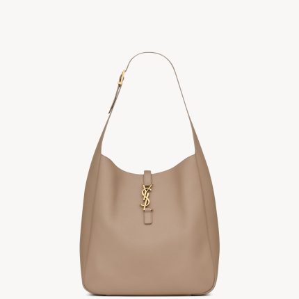 YSL LE 5 à 7 Supple Large in Grained Leather