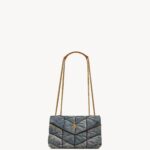 YSL Puffer Toy in Demin