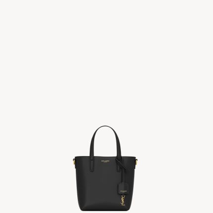 YSL Mini Toy Shopping Saint Laurent in Box Leather