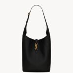 YSL LE 5 à 7 Hobo Grained Leather