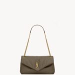 YSL CALYPSO Medium in Grained Lambskin