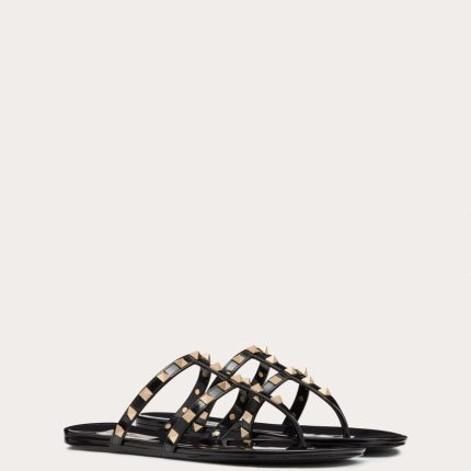 ROCKSTUD FLAT RUBBER SANDAL