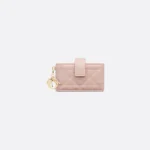 Lady Dior Jasmine Card Holder