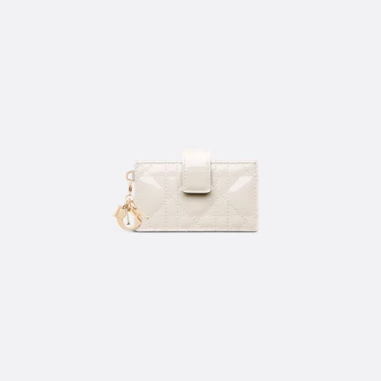 Lady Dior Jasmine Card Holder