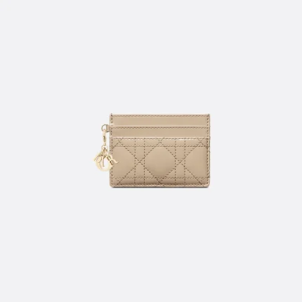 Lady Dior Freesia Card Holder