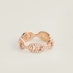 Chaine dancre Enchainee ring, small model