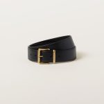 Leather belt