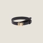 Leather belt