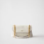 Prada Doux Medium Leather Shoulder Bag