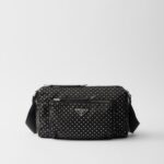Re-Nylon Bag With Studs