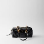 Prada Dangle Medium Leather Top-Handle Bag