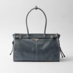 Prada Bonnie Large Leather Handbag