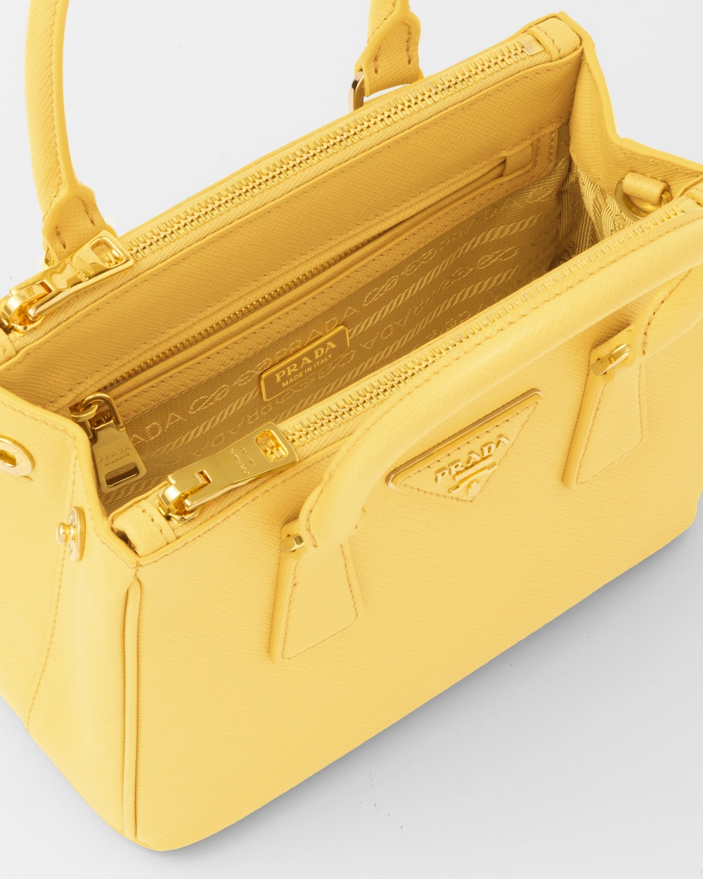 Prada Galleria Saffiano Leather Mini-Bag - Image 5
