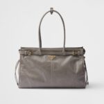 Prada Bonnie Large Leather Handbag