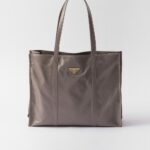 Prada Large Leather Tote Bag