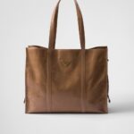 Prada Large Leather Tote Bag