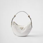 Prada Arqu?? Naplak Patent Leather Shoulder Bag