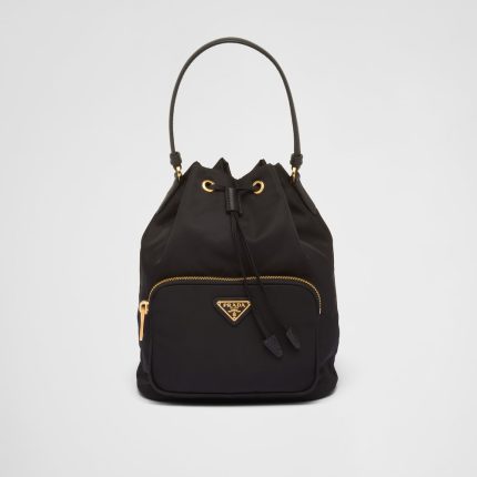 Prada Duet Re-Nylon Bucket Bag