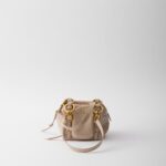 Prada Dangle Leather Top-Handle Mini-Bag