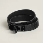 Kelly Double Circle So Black Bracelet